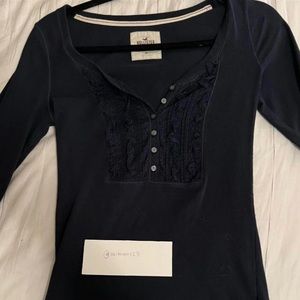 SOLD | Elena Gilbert Ruffled Long Sleeve